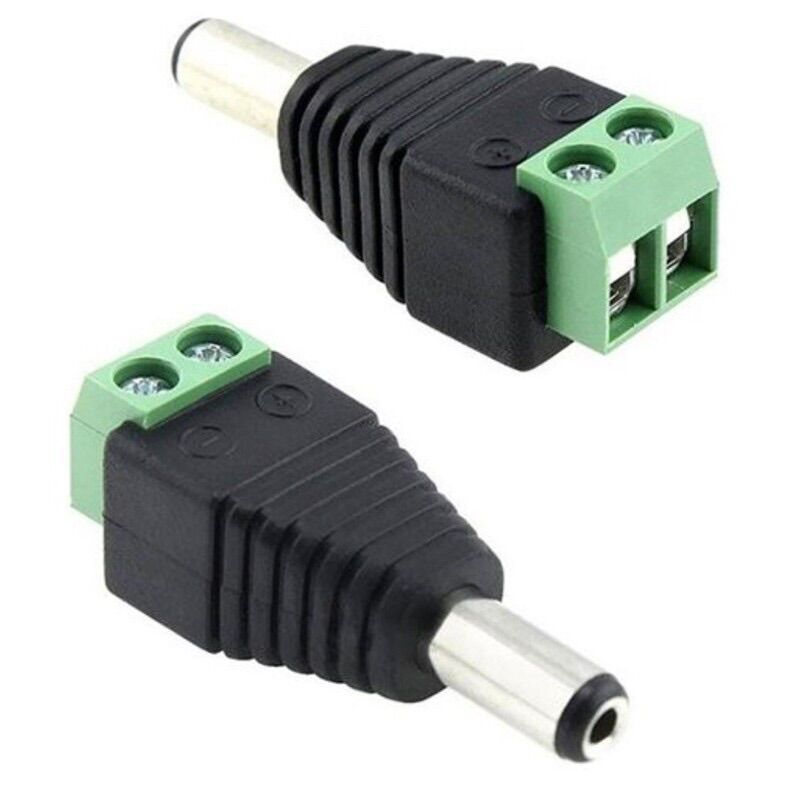 Jack nguồn DC 5.5 Đực - Cái (Jack Domino)