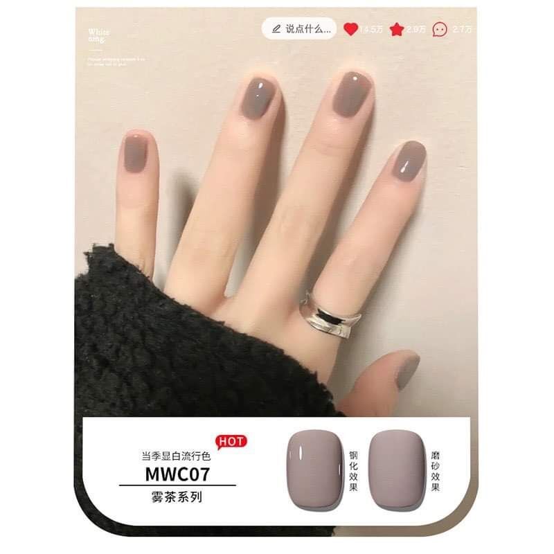 Sơn gel tone màu PASTEL siêu xinh MWC (Mua 10 tặng 1)