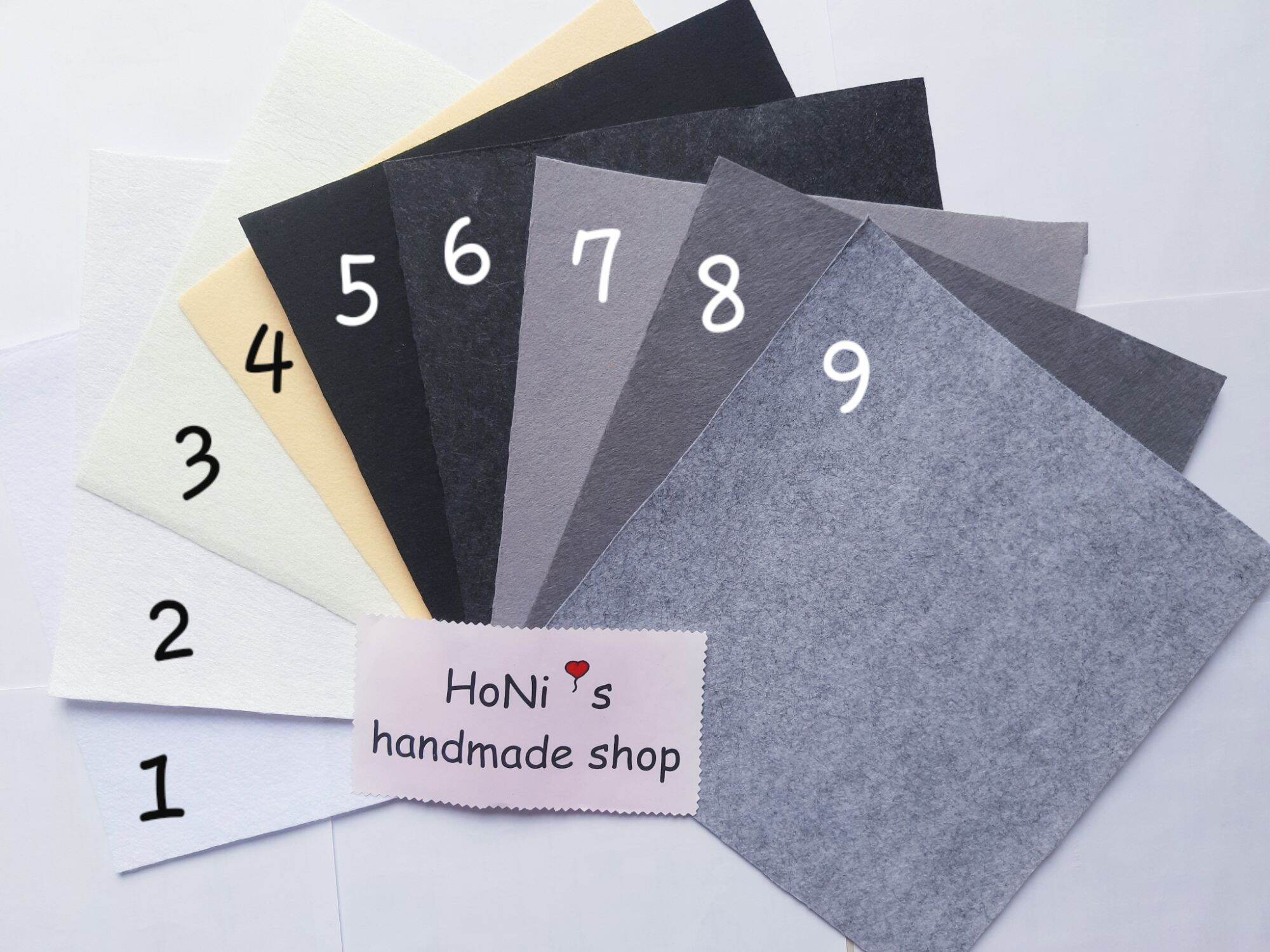 Combo 38 Tấm Vải Nỉ 38 Màu 30X30Cm