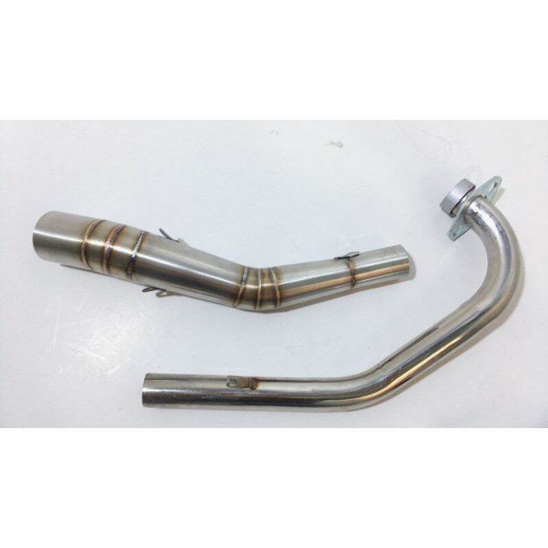 Cổ pô 2 khúc from STB gắng sirius dream wave inox