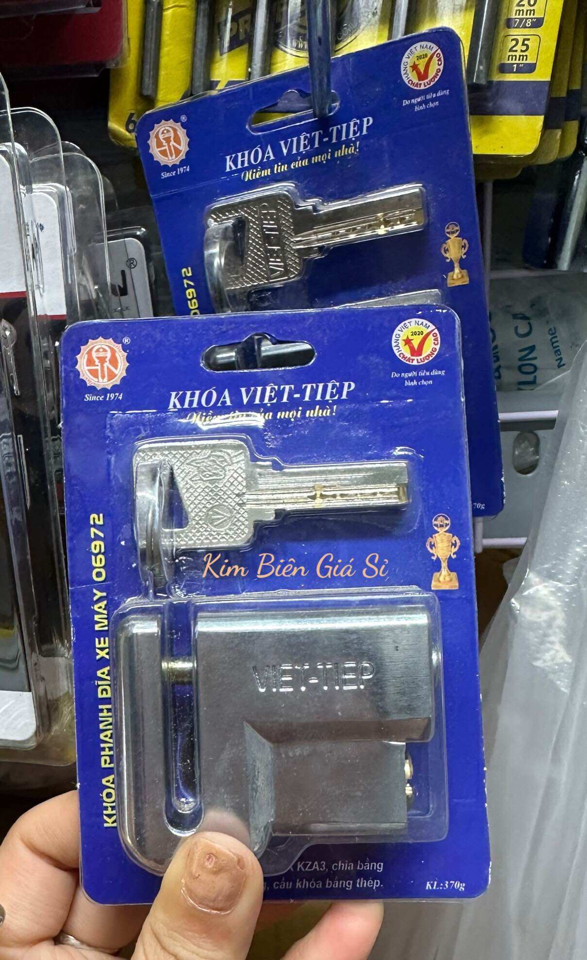 Khoá chống trộm xe máy việt tiệp