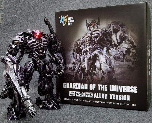 Sẵn kho new Mô hình transformers robot biến hình Shockwave ZS-01 Zs01 bmb black mamba