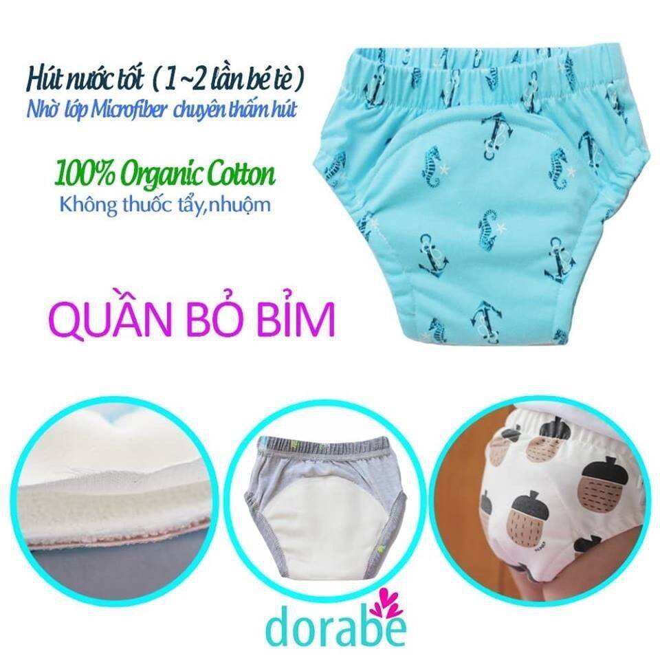 Combo 5 quần bỏ bỉm Dorabe cho bé từ 3_22 ký