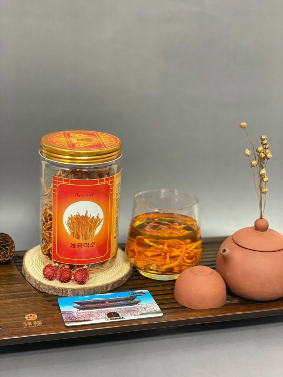 Nấm đông trùng hạ thảo hàn quốc hộp 100g - date 2025