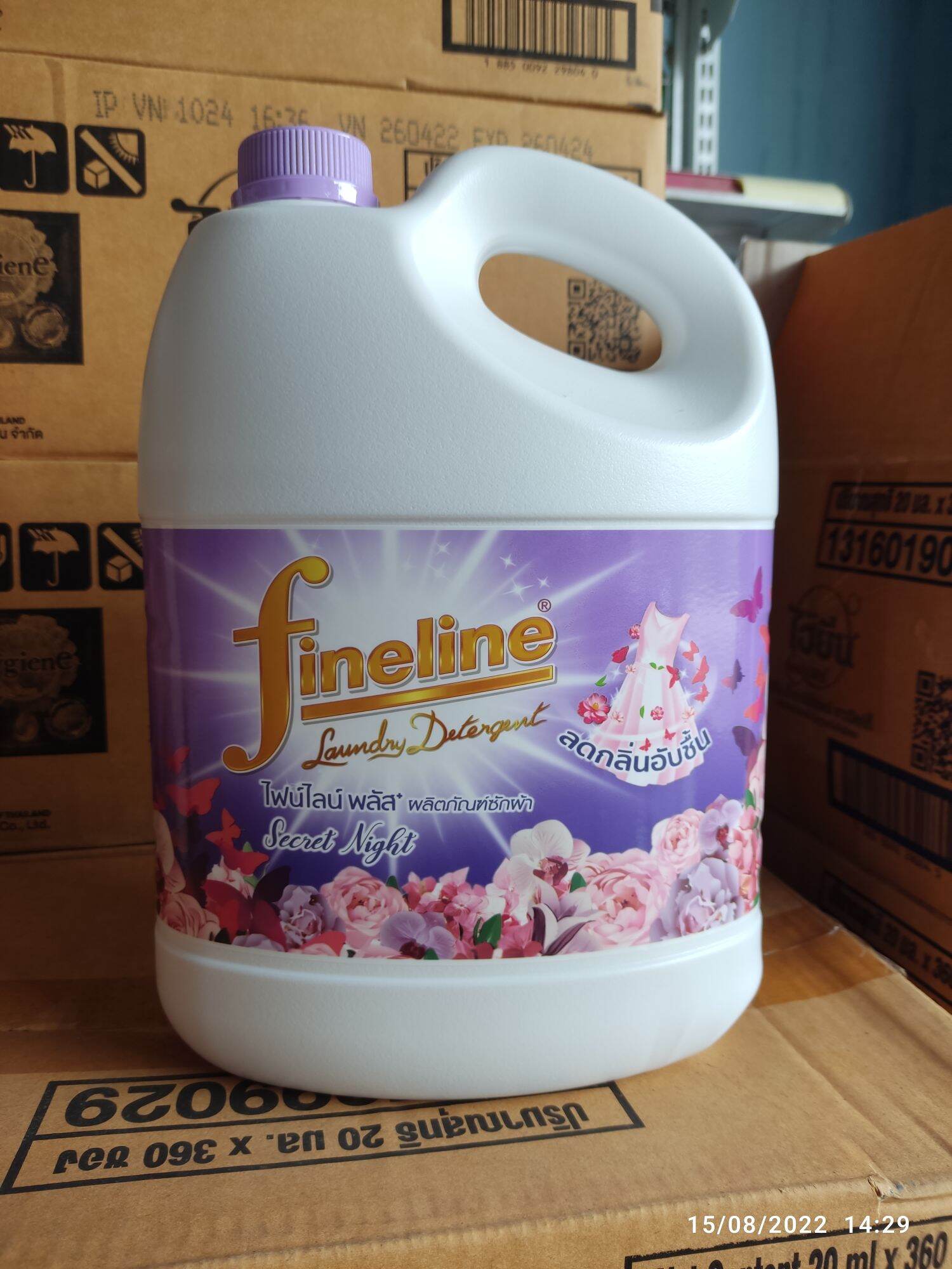 Nước giặt Fineline Thái Lan - màu tím plus 3L