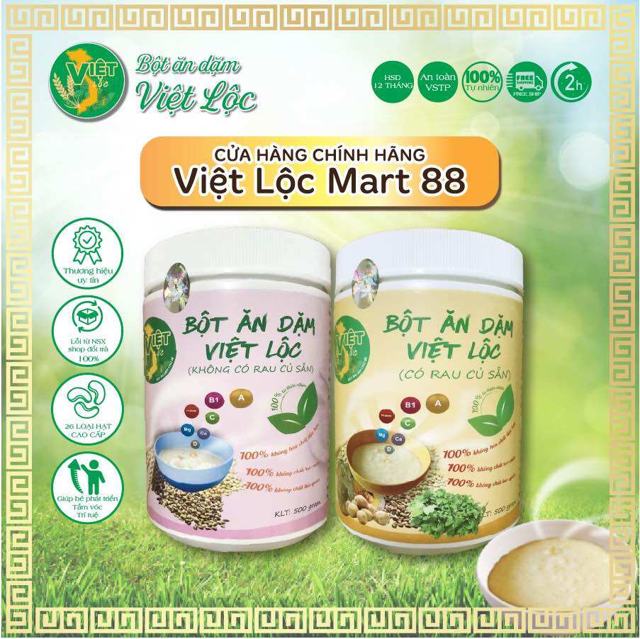 Bột ăn dặm cho bé