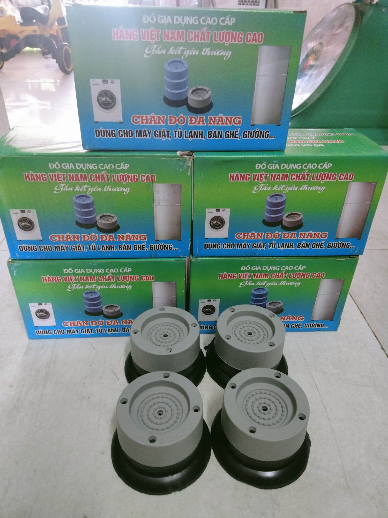 Chân kê tủ lạnh, máy giặt