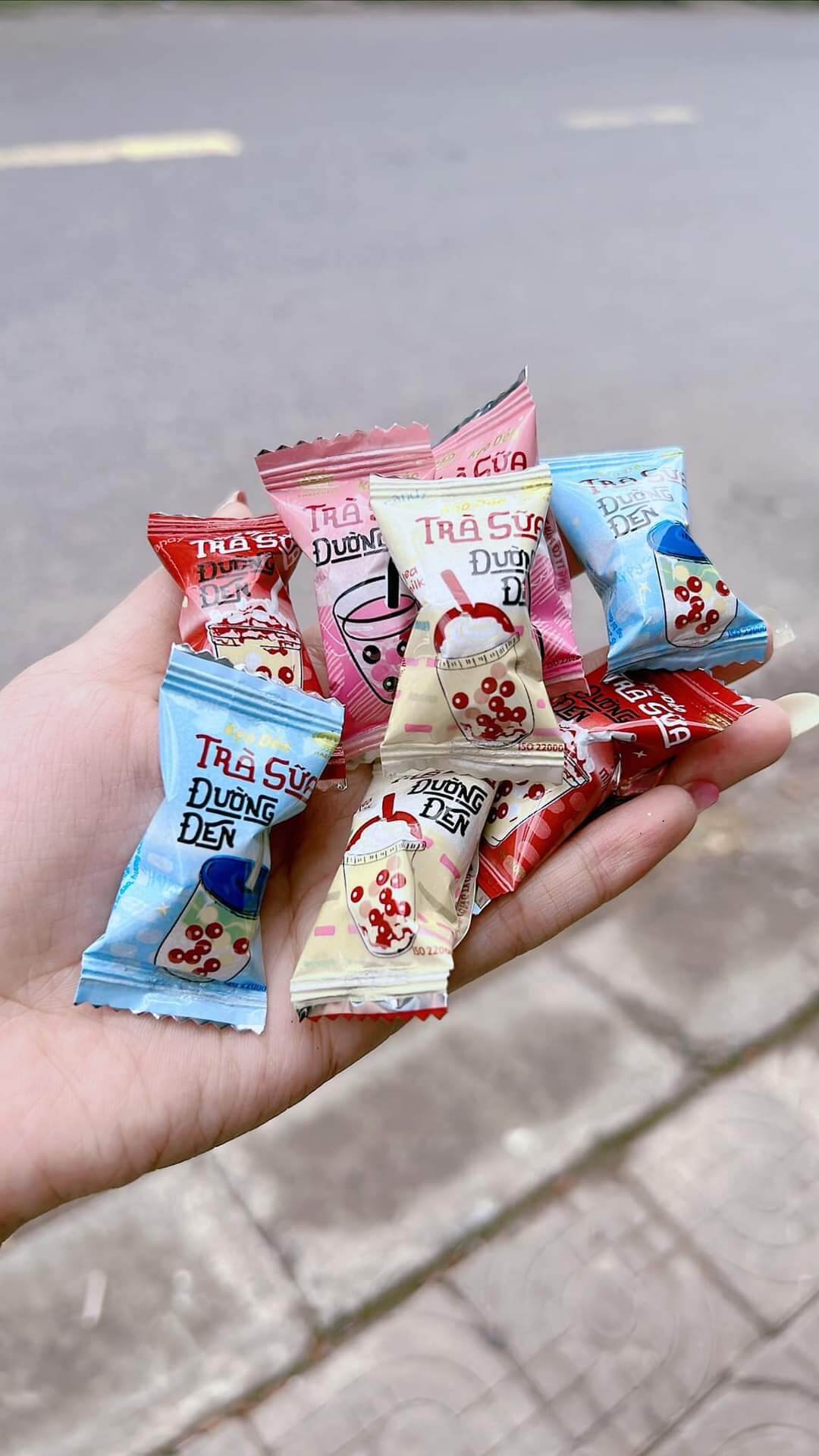KẸO DẺO TRÀ SỮA TRÂN CHÂU ĐƯỜNG ĐEN