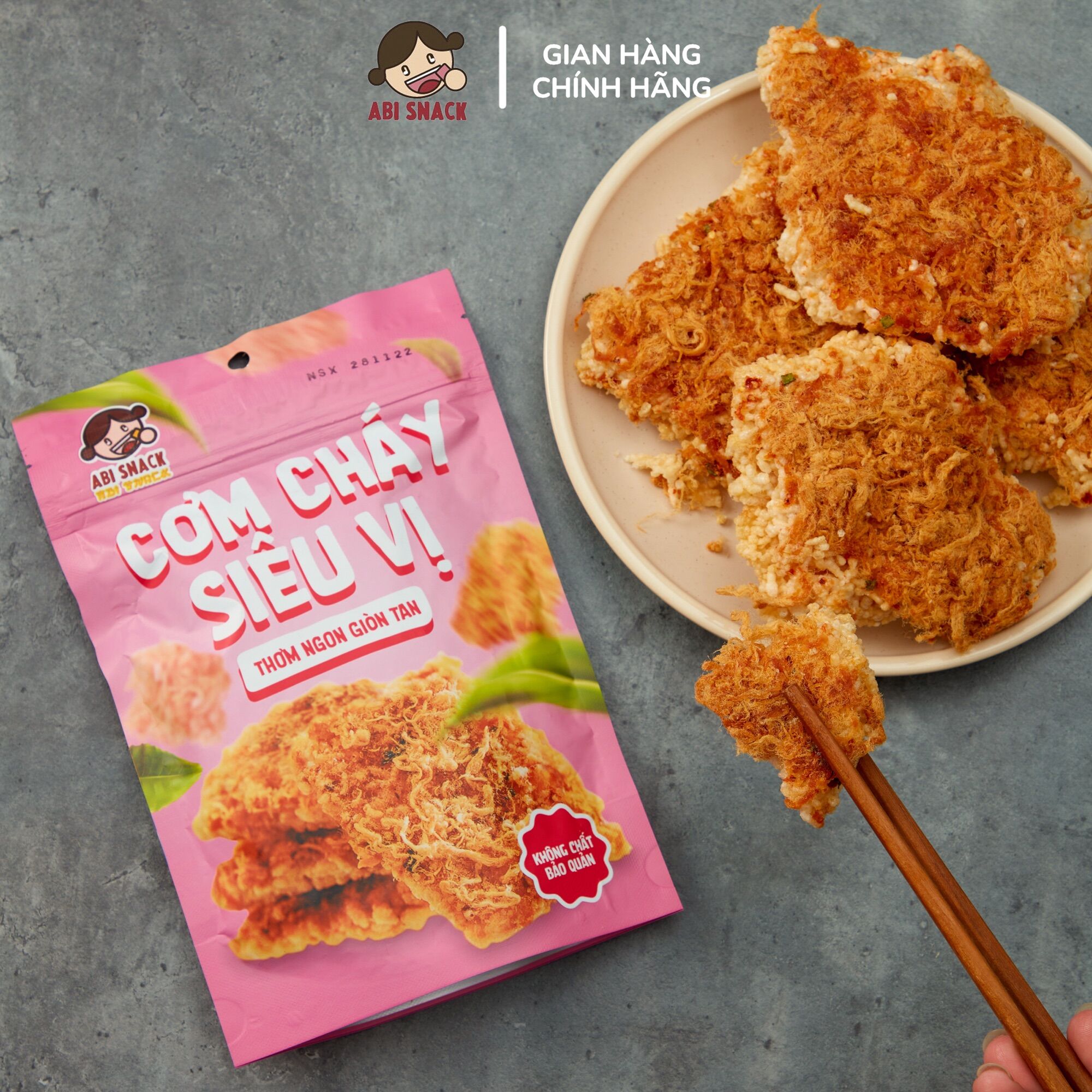 Cơm Cháy Siêu Vị - Cơm Cháy Chà Bông ABI SNACK