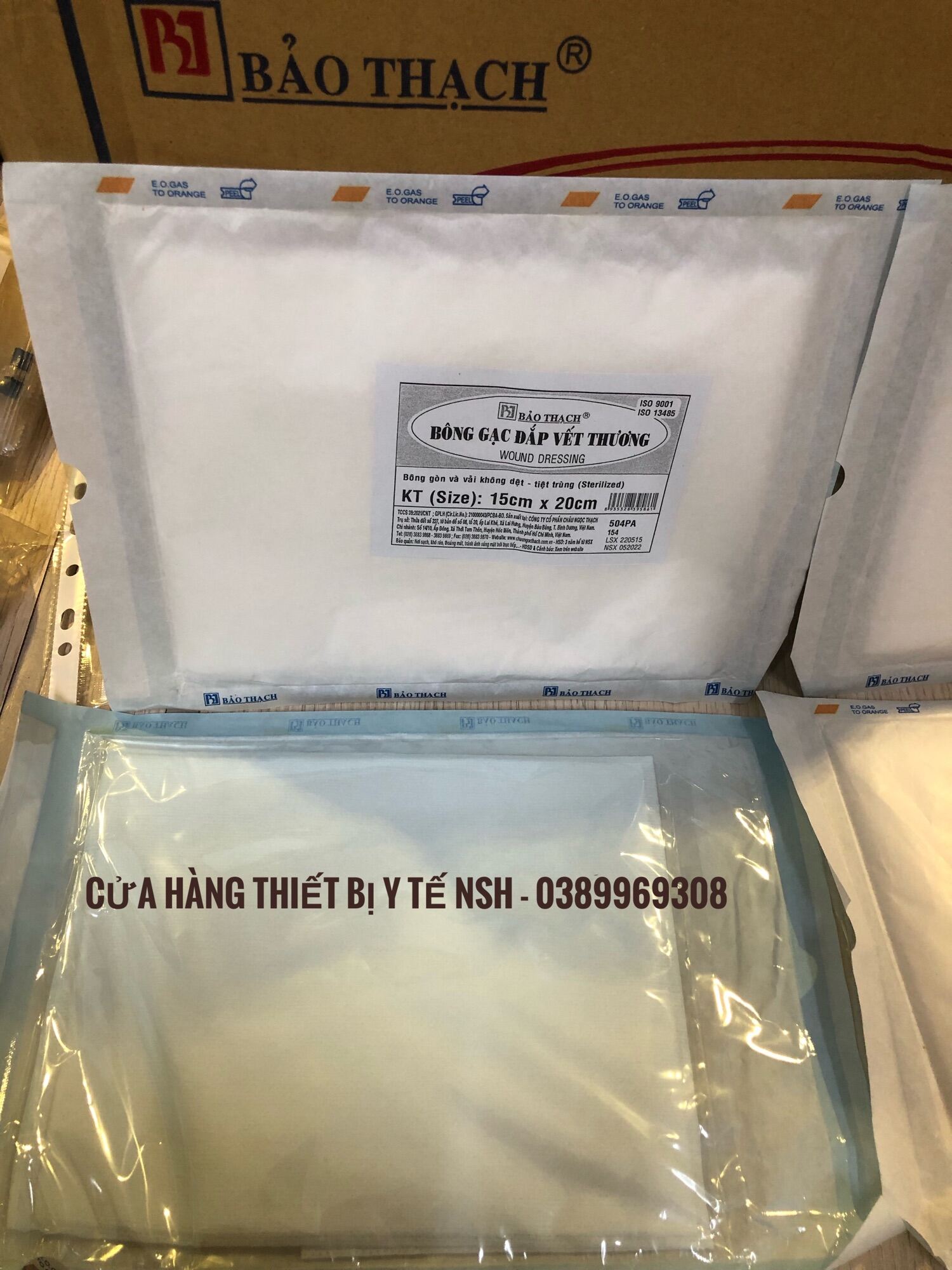 ❤️[ĐỦ CÁC SIZE] GIÁ MIẾNG LẺ Băng GẠC Y TẾ Bông Gạc Đắp Vết Thương tiệt trùng BẢO THẠCH băng gạc kèm