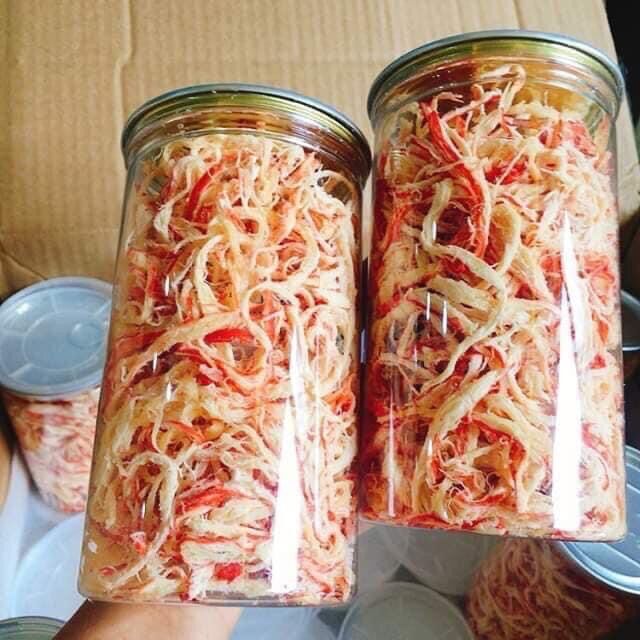 [200gr] Mực xé sợi hấp nước dừa