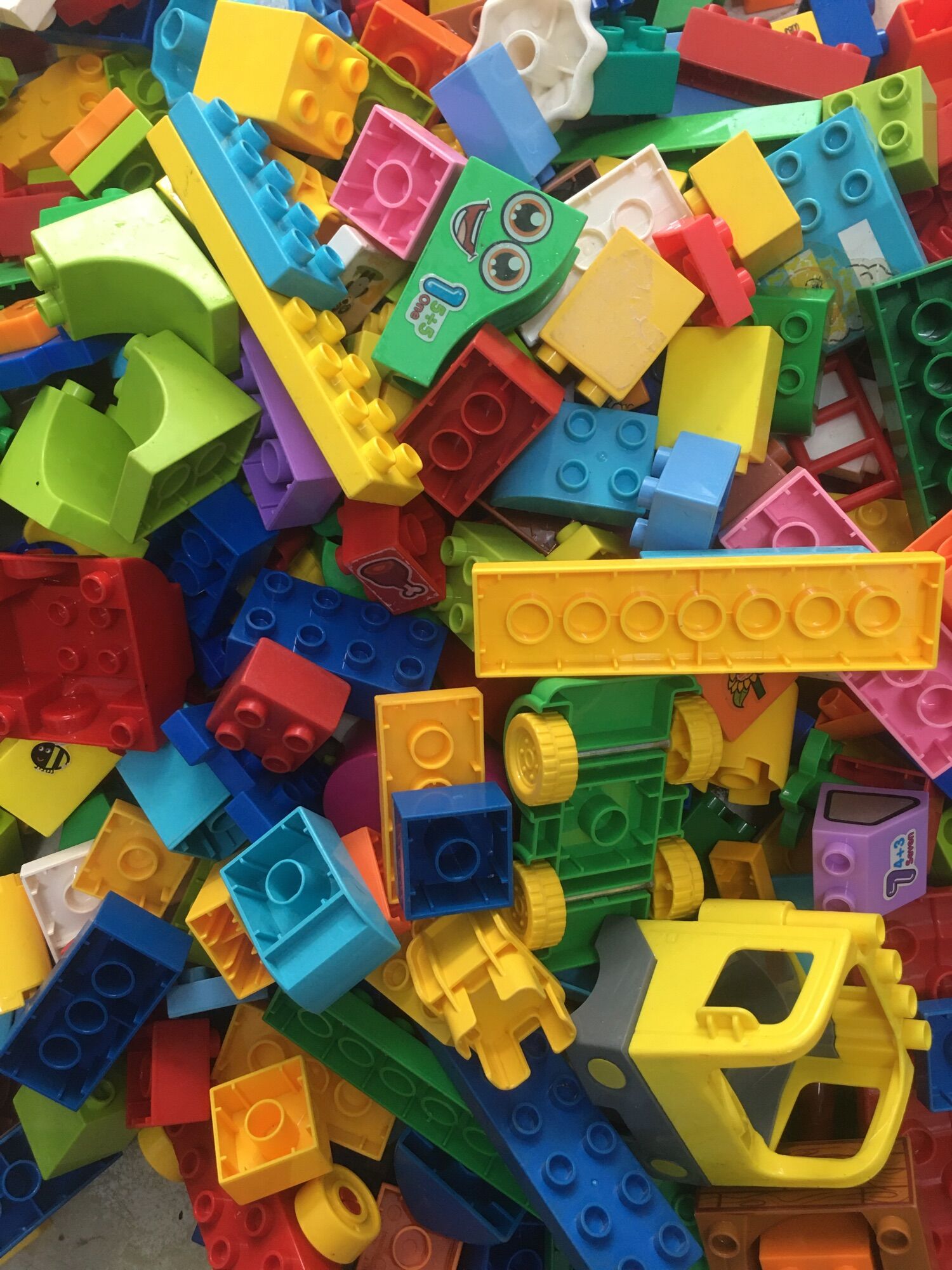 Thanh lý lego duplo non cũ sạch đẹp theo kg