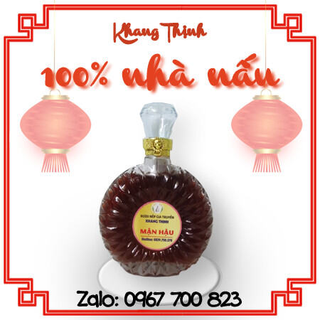 Rươu Dâu Tằm 500ml chai XO.sang trọng.hạ thổ nhà nấu.đậm vị