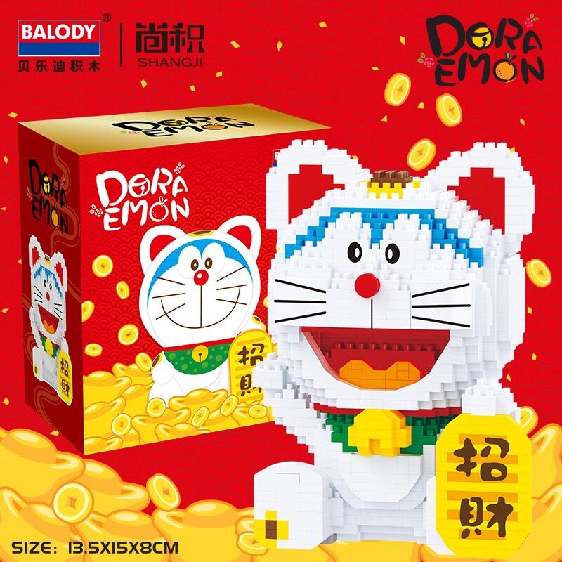 Xếp hình doremon thần tài