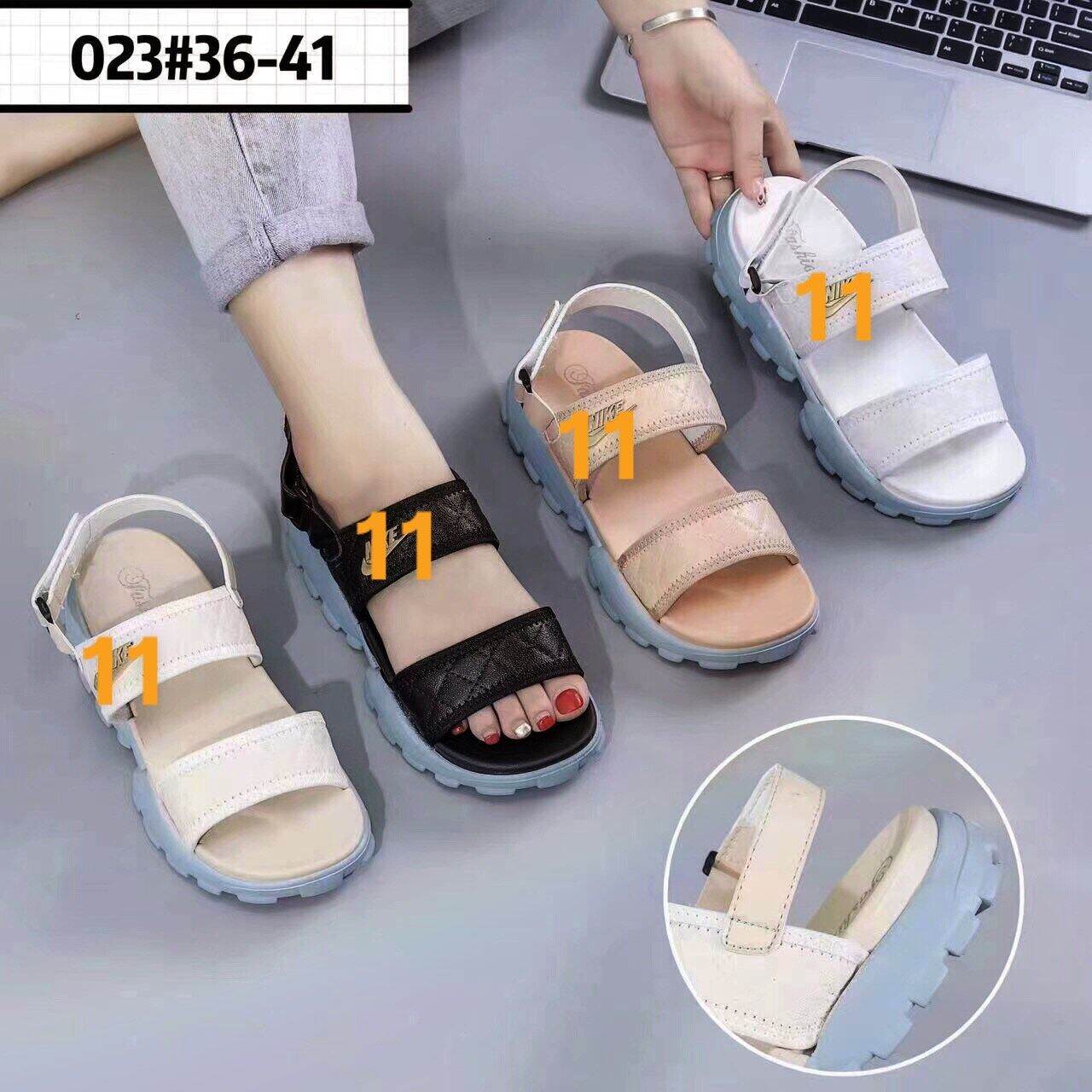 Giày sandal nữ bánh mì thời trang mẫu mới 023