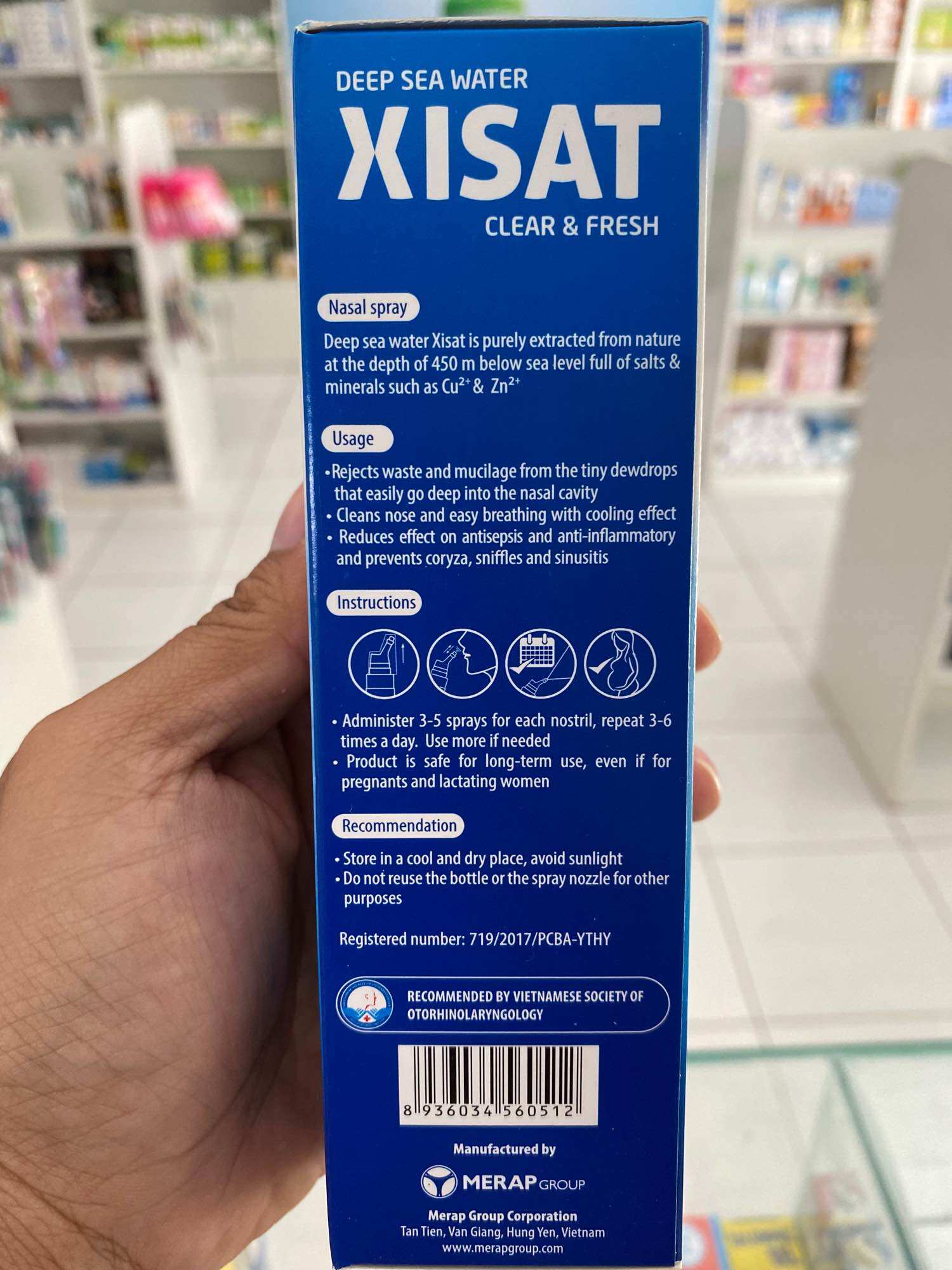 Xisat Xịt sạch Thông Mũi 75ml