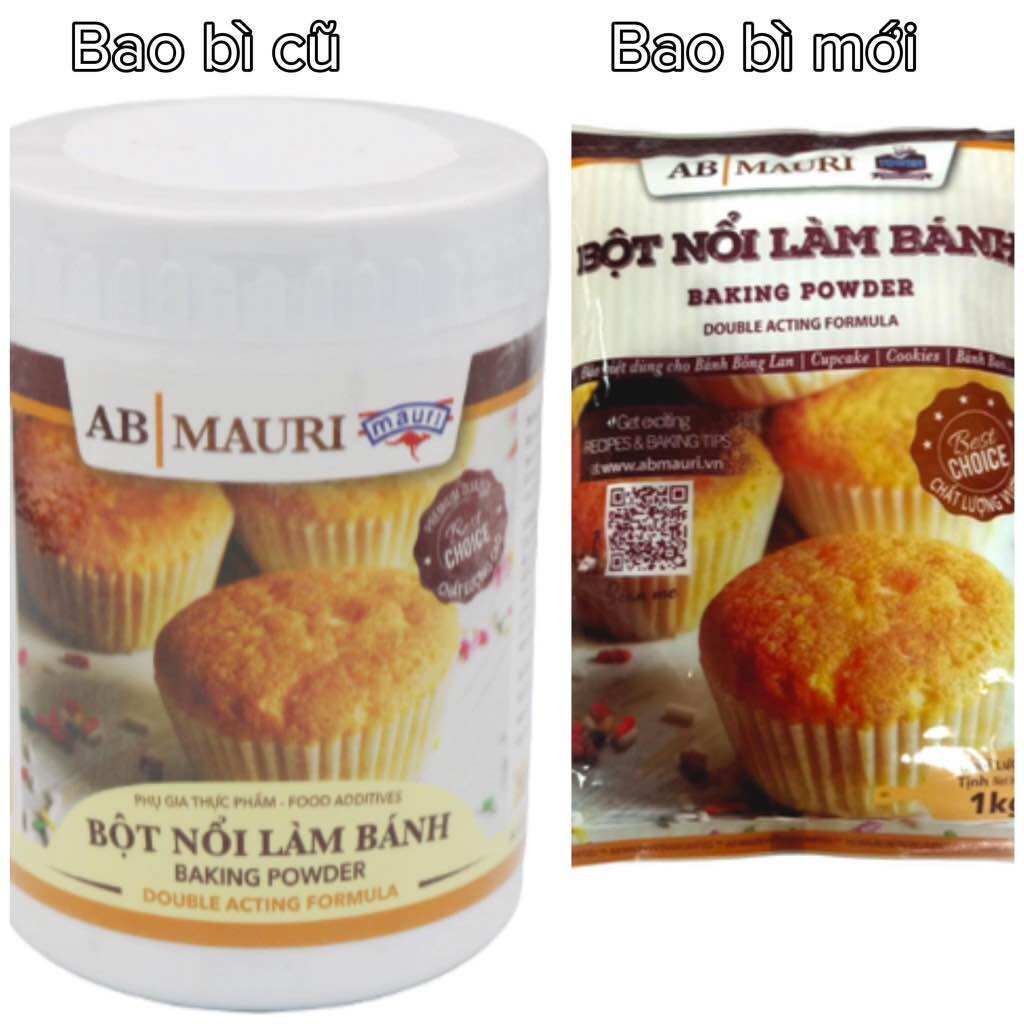 Bột Nổi/Bột Nở Làm Bánh (Baking Powder) AB Mauri 1Kg/Gói