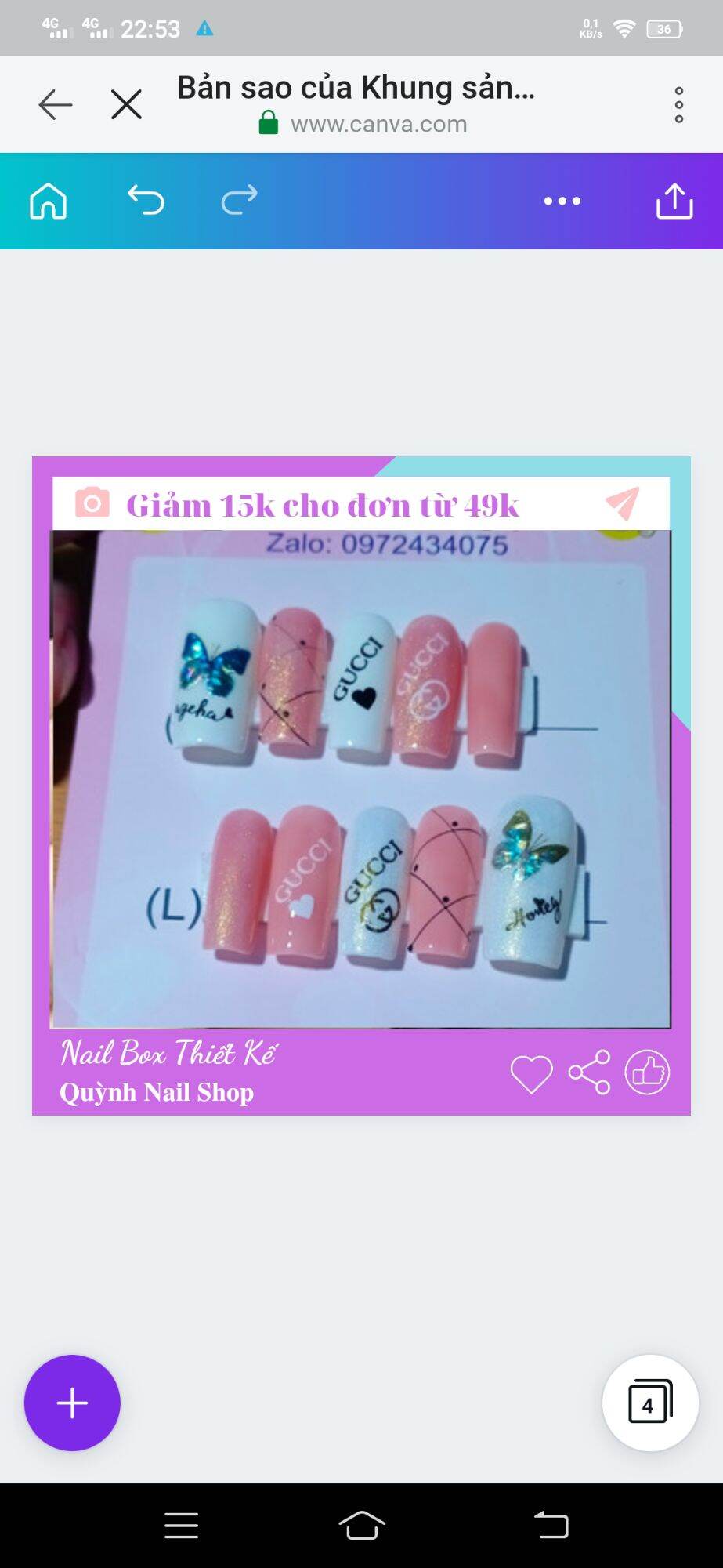 [feeship khi mua từ 3 bộ ] Móng tay úp Bộ 10 móng úp đã thiết kế sẵntặng kèm keo và dũa