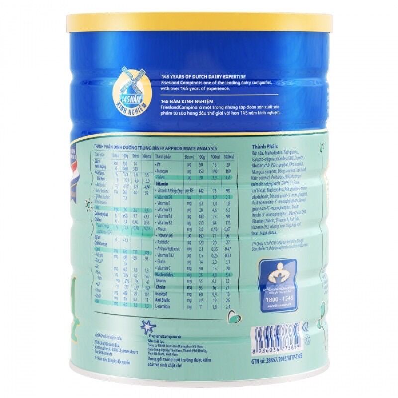 Sữa bột Friso Gold số 4 1,5kg