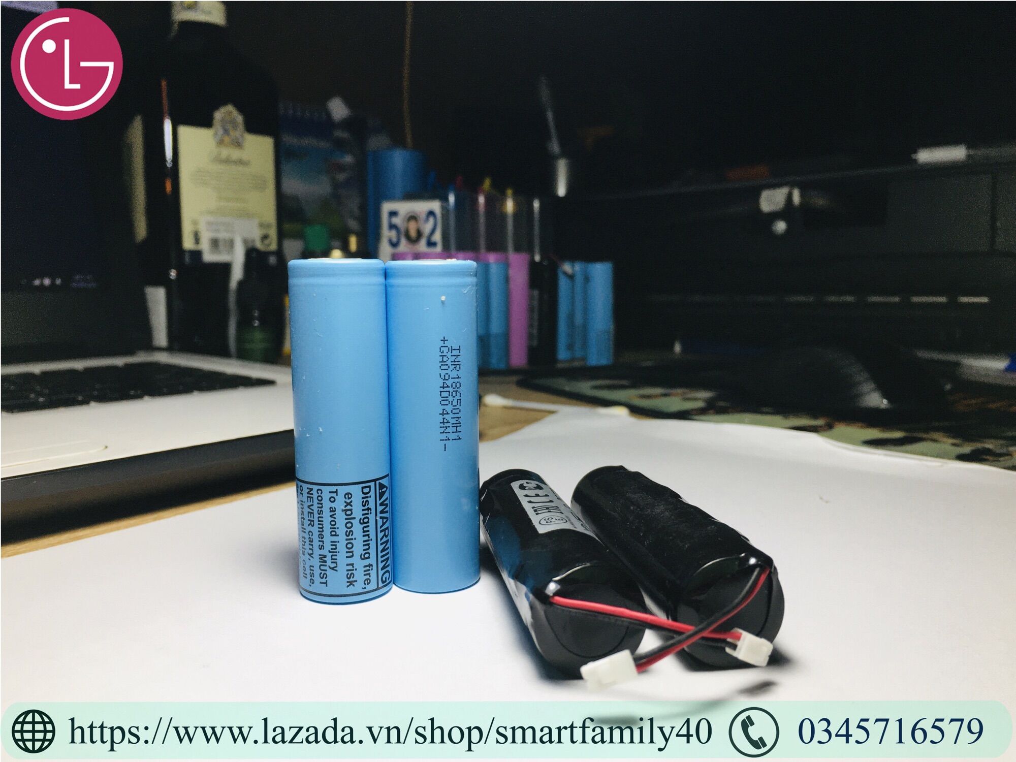 CELL PIN LG 18650  3200mA (NEW 100%-CHÍNH HÃNG)  SIÊU BỀN
