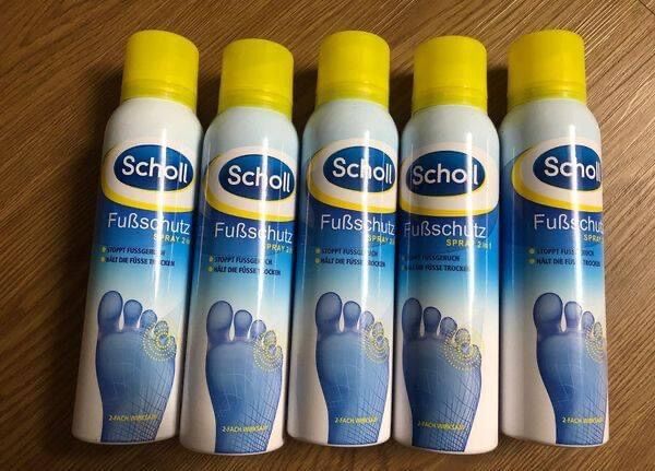 Xịt khử mùi hôi chân Scholl FuBchutz Spray 2in1