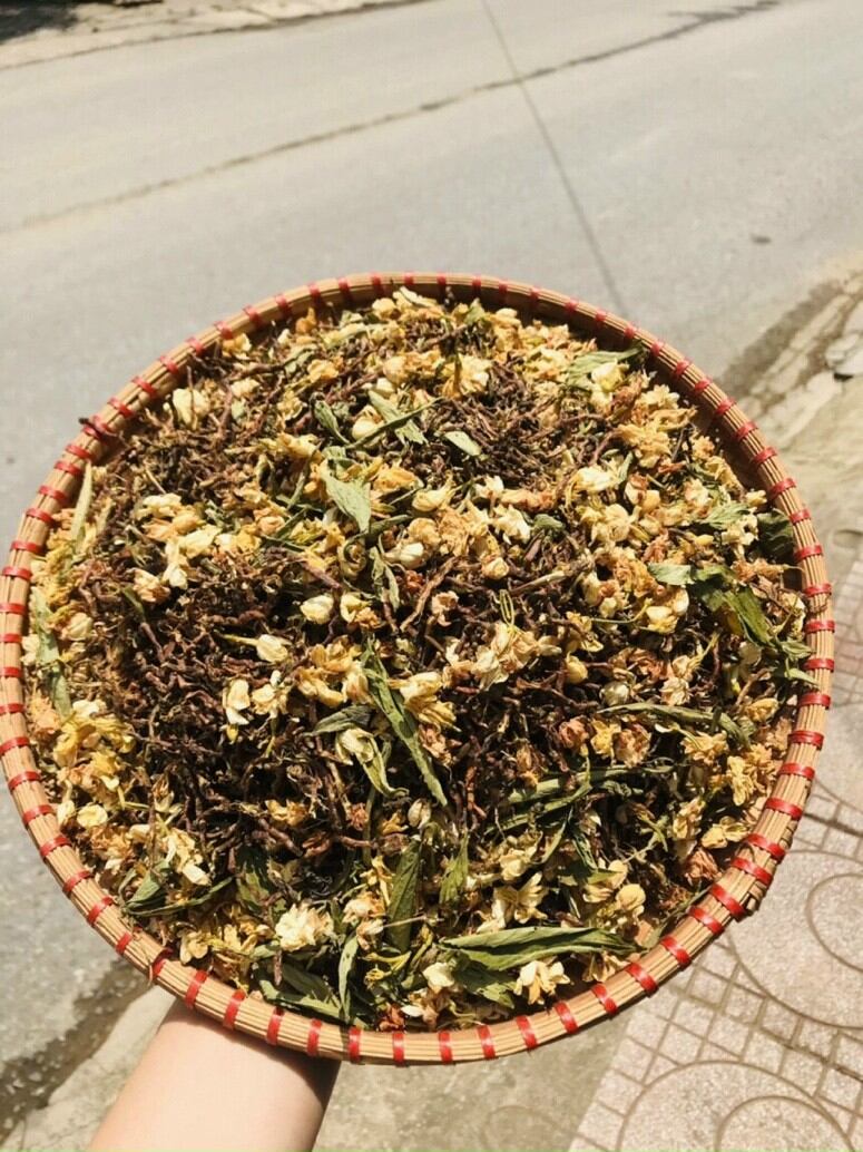1kg trà sơn mật, hồng sâm tây bắc