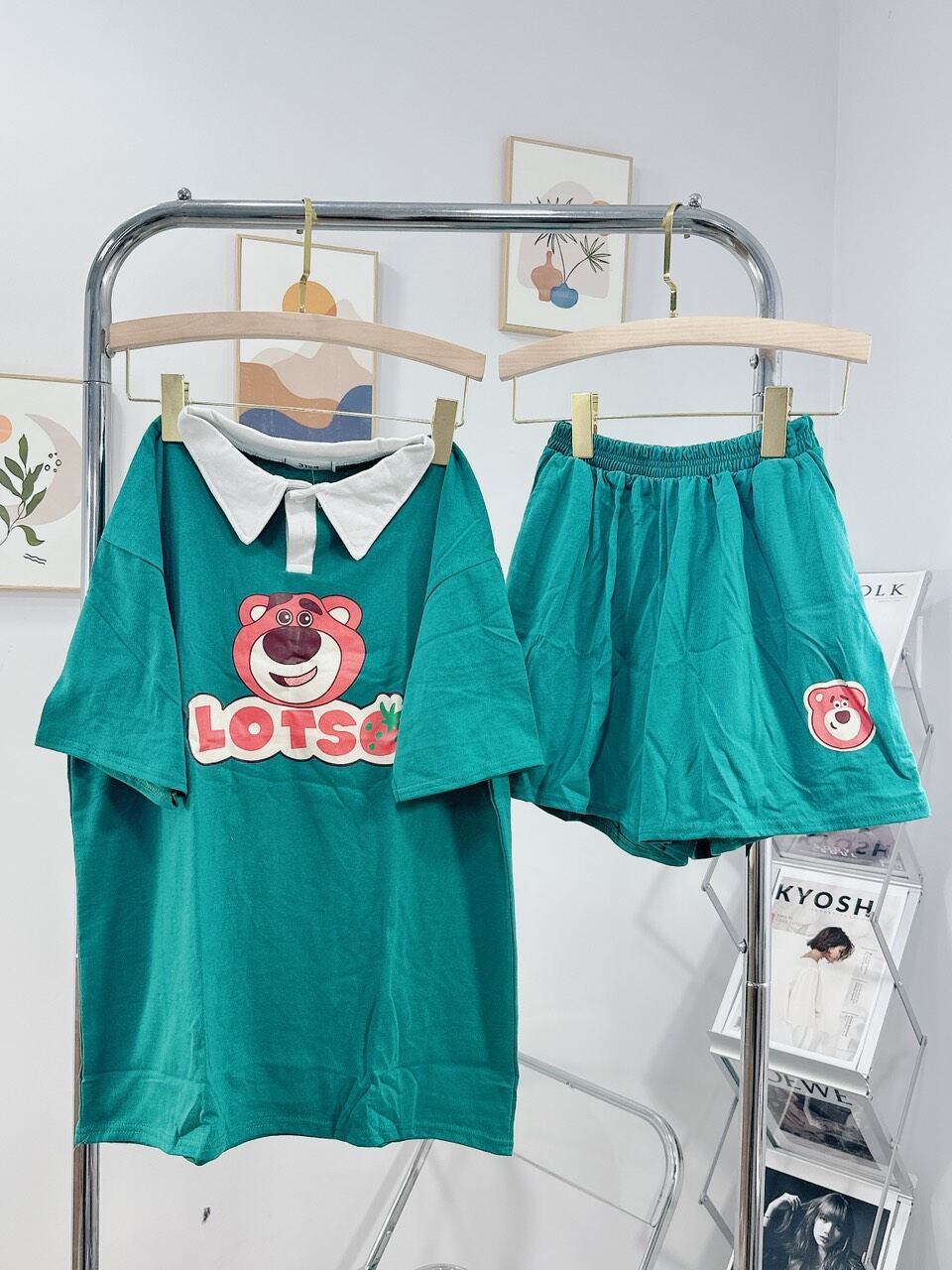 HCM _ SÉT BỘ POLO (Ảnh shop chụp) chất cotton khô 3158