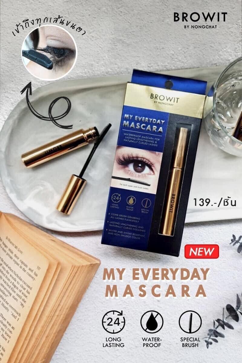 Masscara brown it nongchat làm dày mi và dài mi thái lan