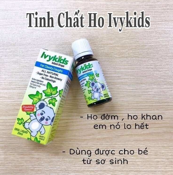 Siro giảm ho Ivy Kids 20ml
