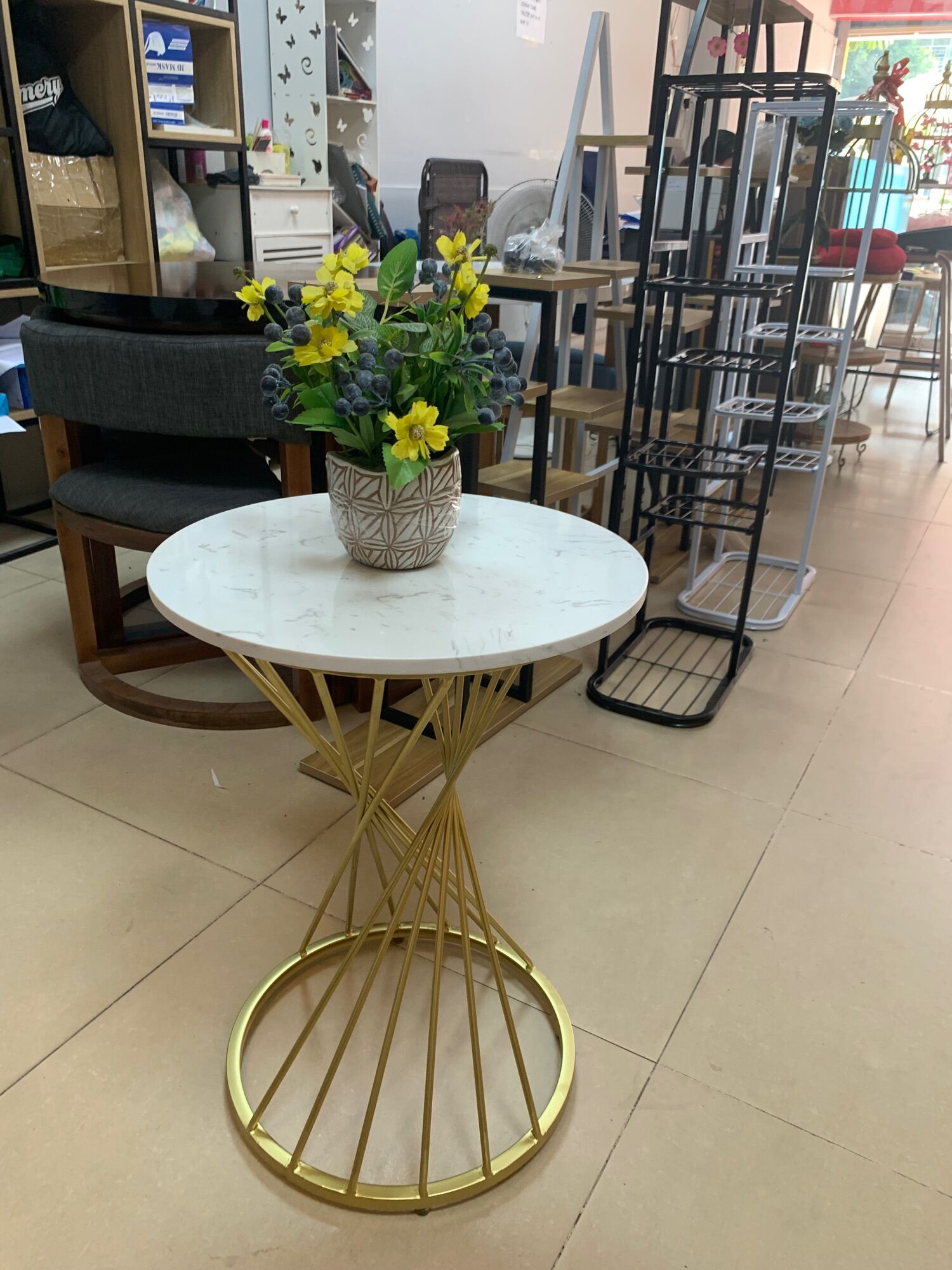 Bàn trà mặt đá/ bàn cafe/ bàn tab trang trí