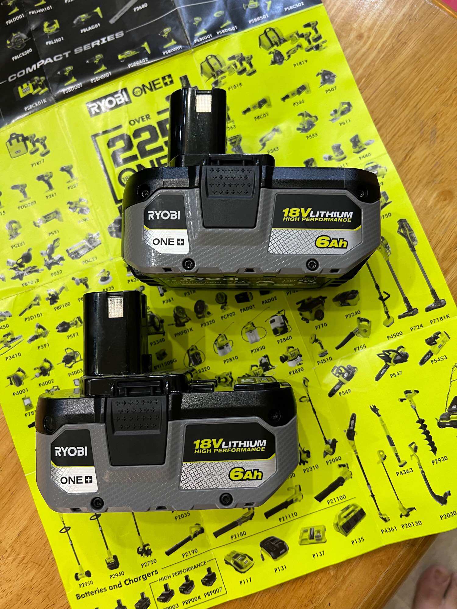 Pin HP 18V Ryobi dòng xã cao