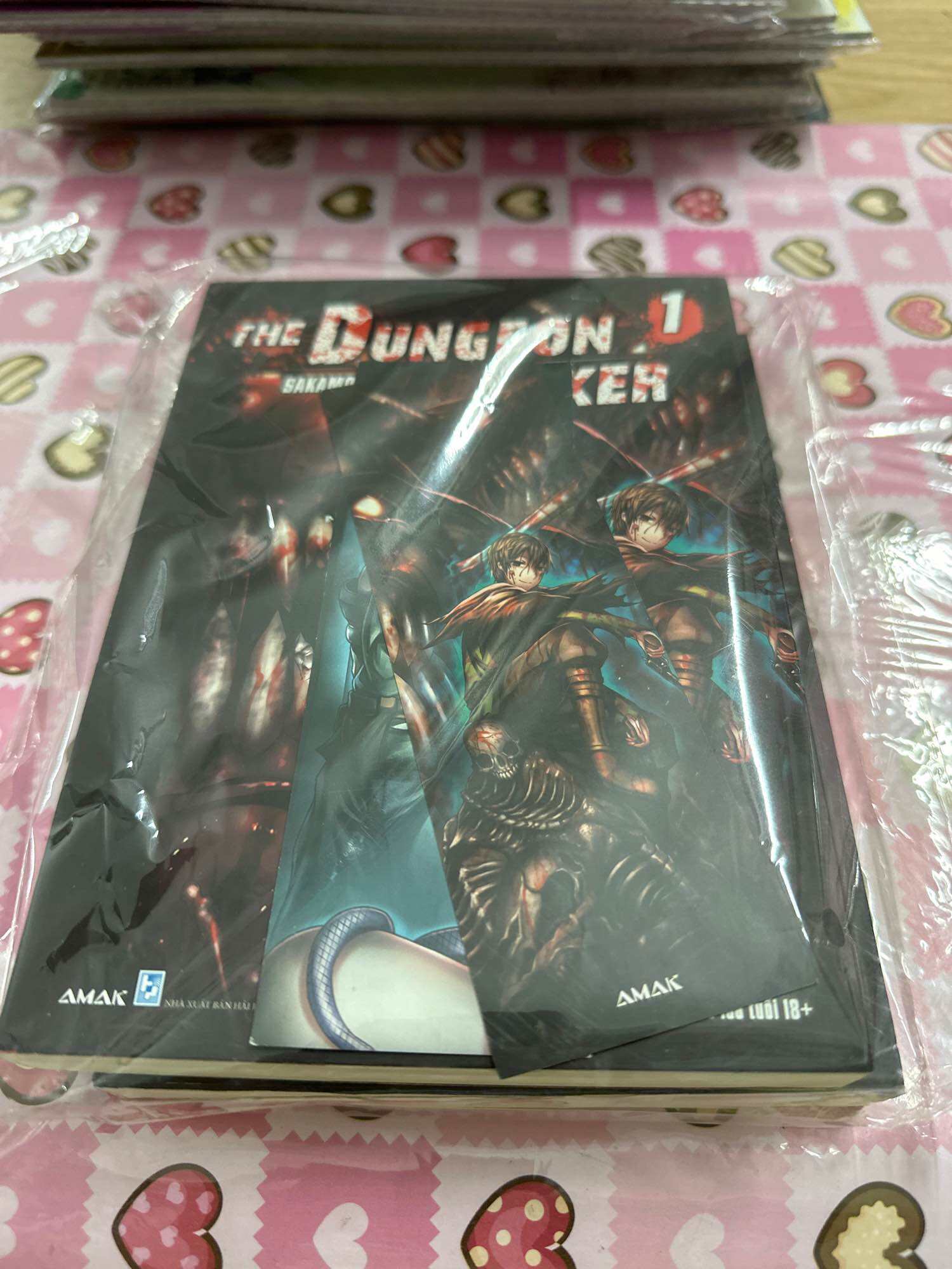 Combo The Dungeon Seeker 1-2 k seal có đủ 2 bookmark