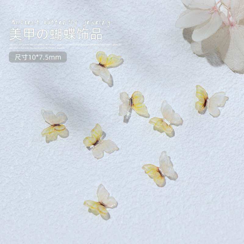 [MÃ81] 10cái charm 3d nhựa làm nail