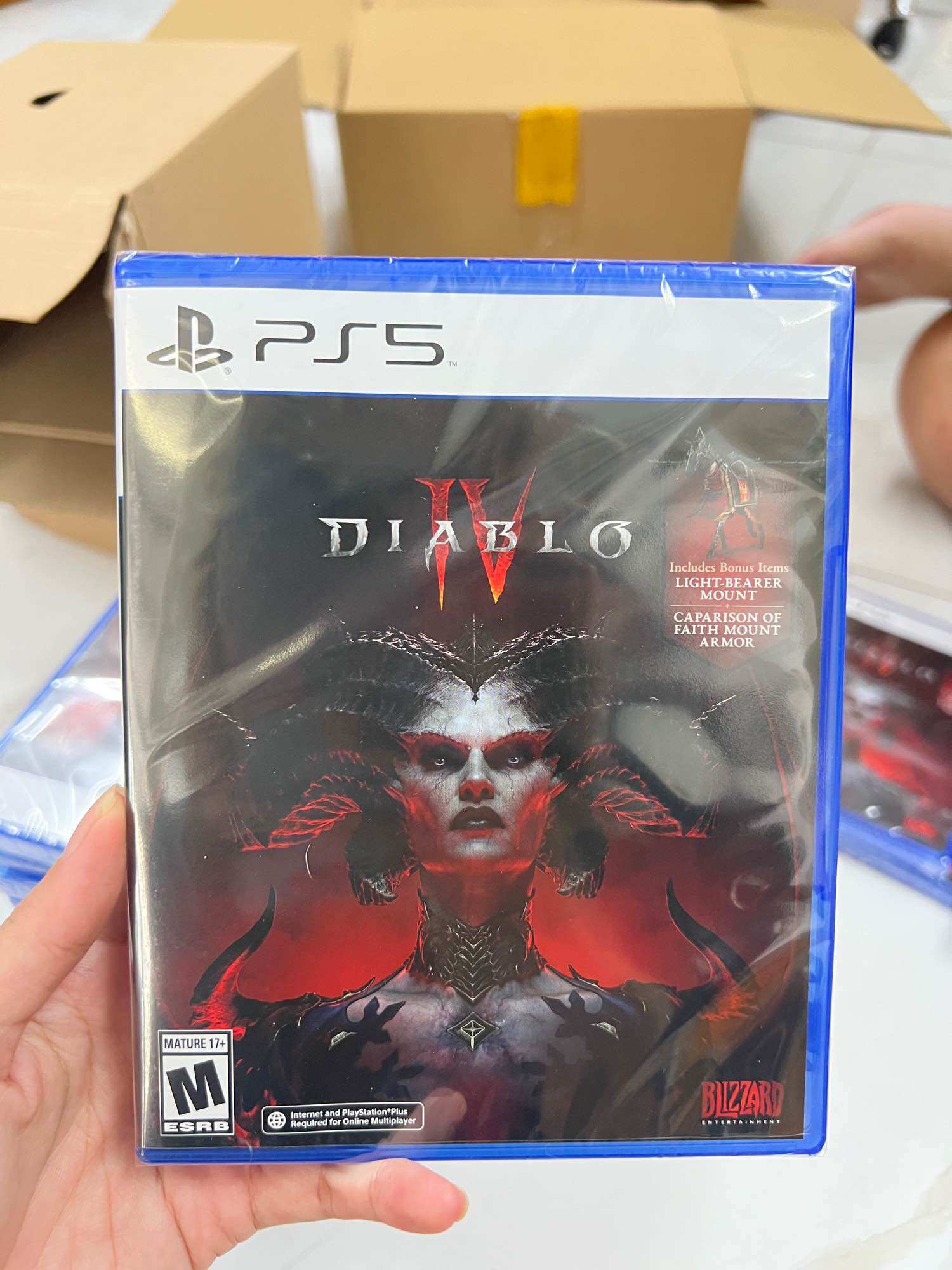 Đĩa chơi game PS4/ PS5: Diablo 4