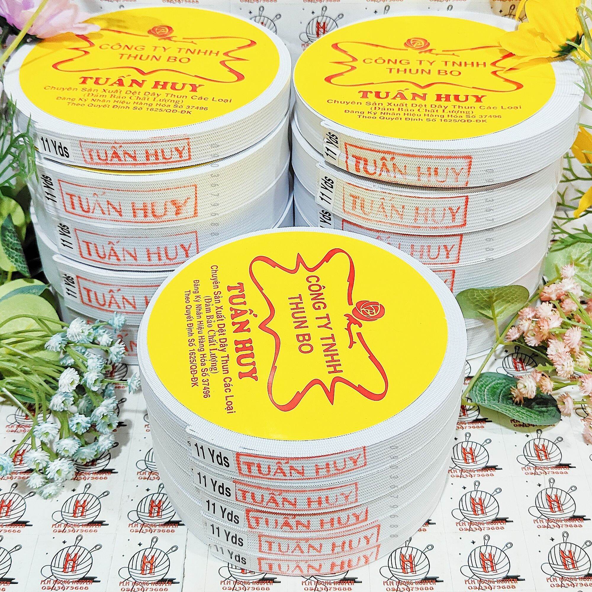 - Thun lưng quần Tuấn Huy chất lượng 1 cuộn 10 mét