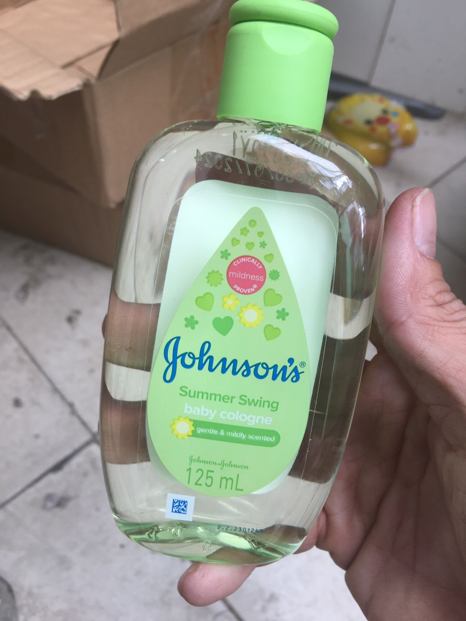 Nước hoa Johnson’s Summer Sưing 125ml
