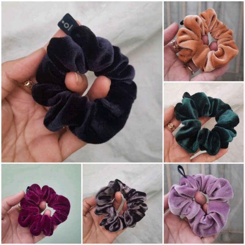 Dây cột tóc nhung nhiều màu
