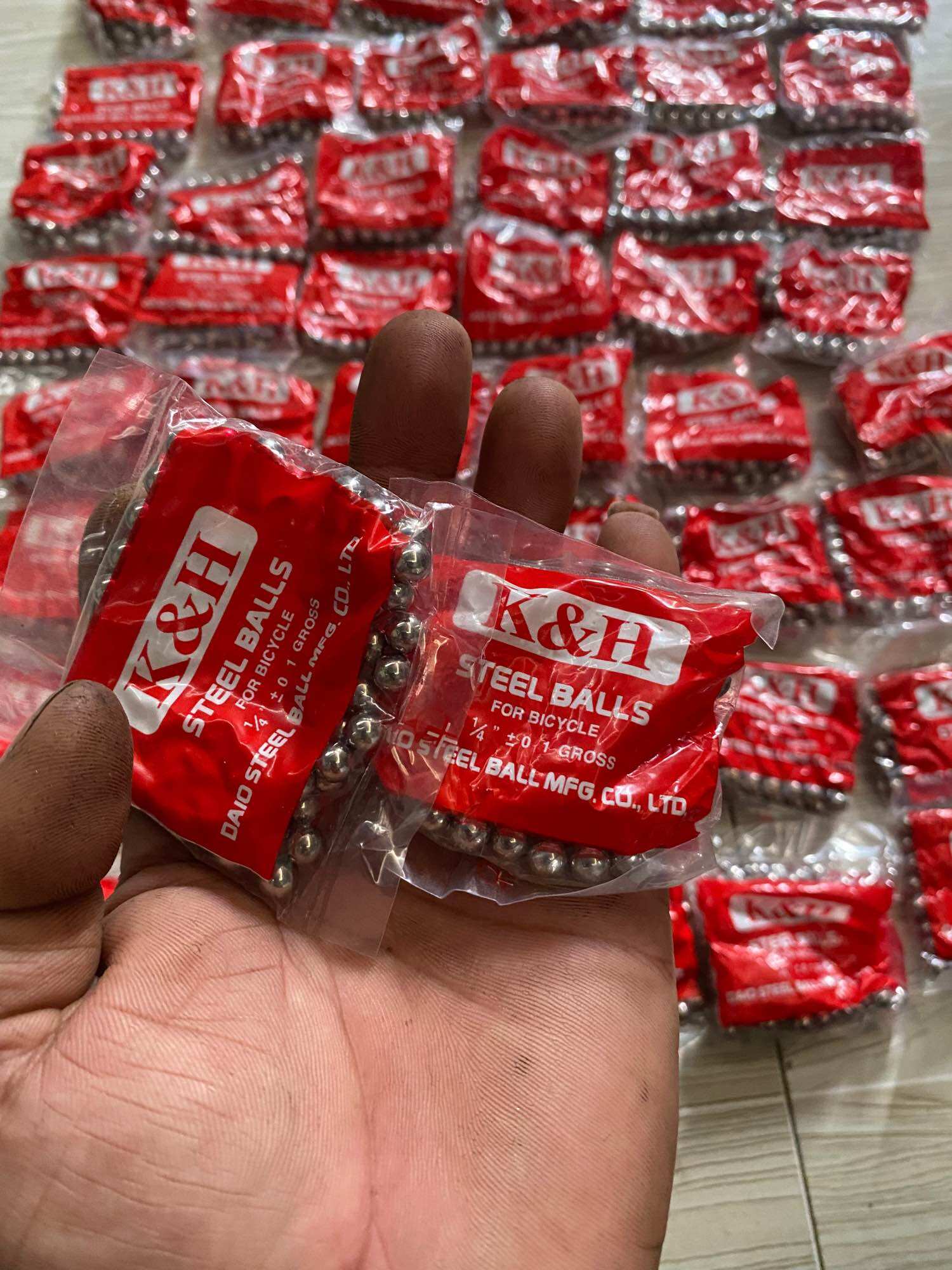 1 bịt bi sắt 6mm 100g