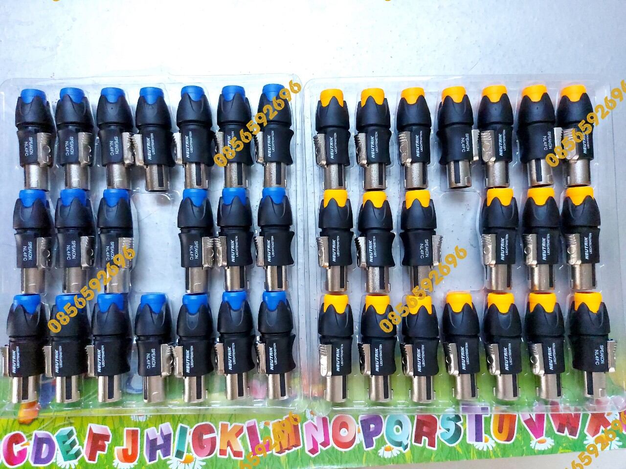 Jack cắm loa speakon neutrik, bộ 4 chiếc