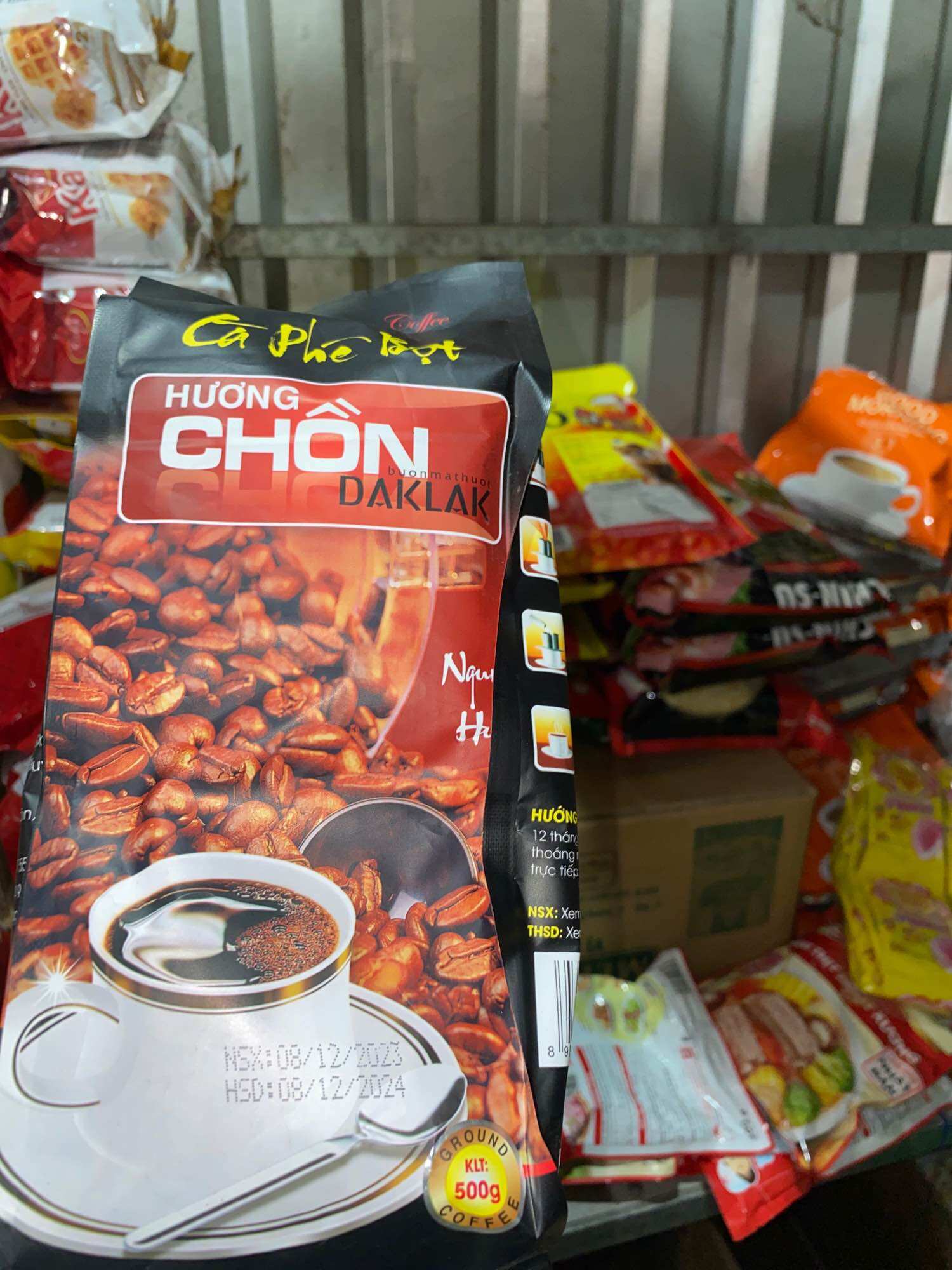CAFE PHA PHIN NGUYÊN HUY CHỒN 500g