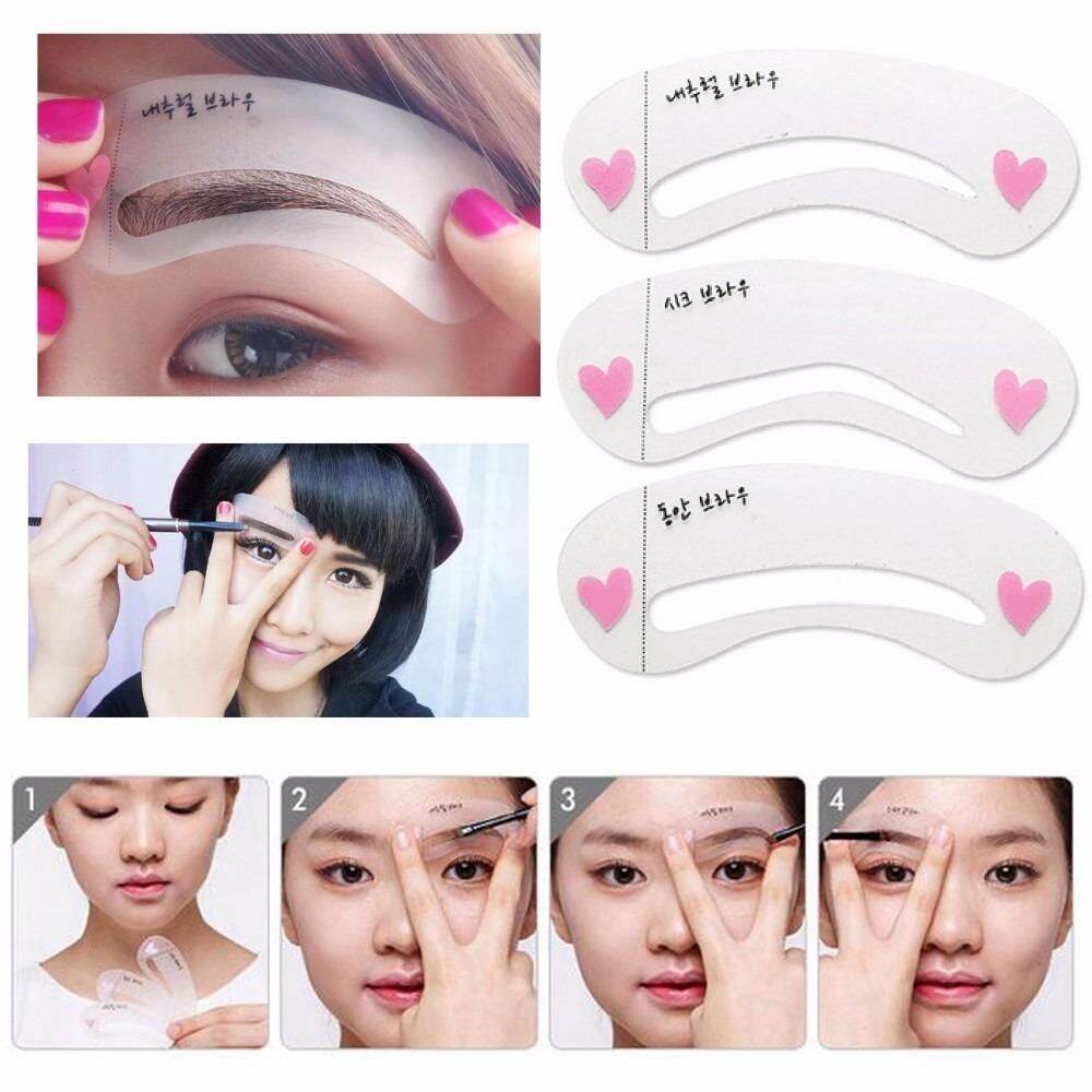 Khuôn kẻ mày Mini Brow Class bộ 3 kiểu