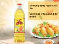 Dầu thực vật tinh luyện Olita chai 1 lít