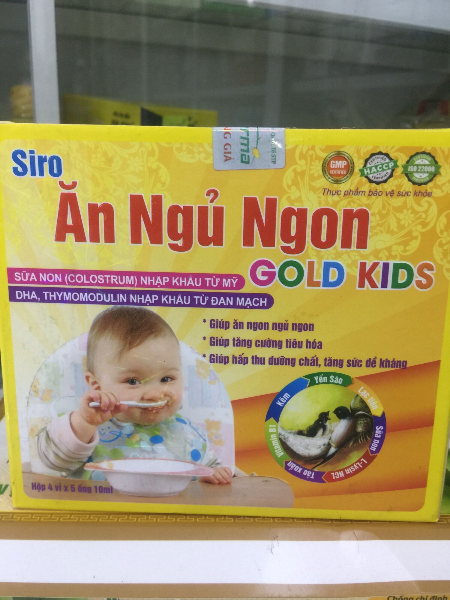 Siro Ăn ngủ ngon Gold Kids
