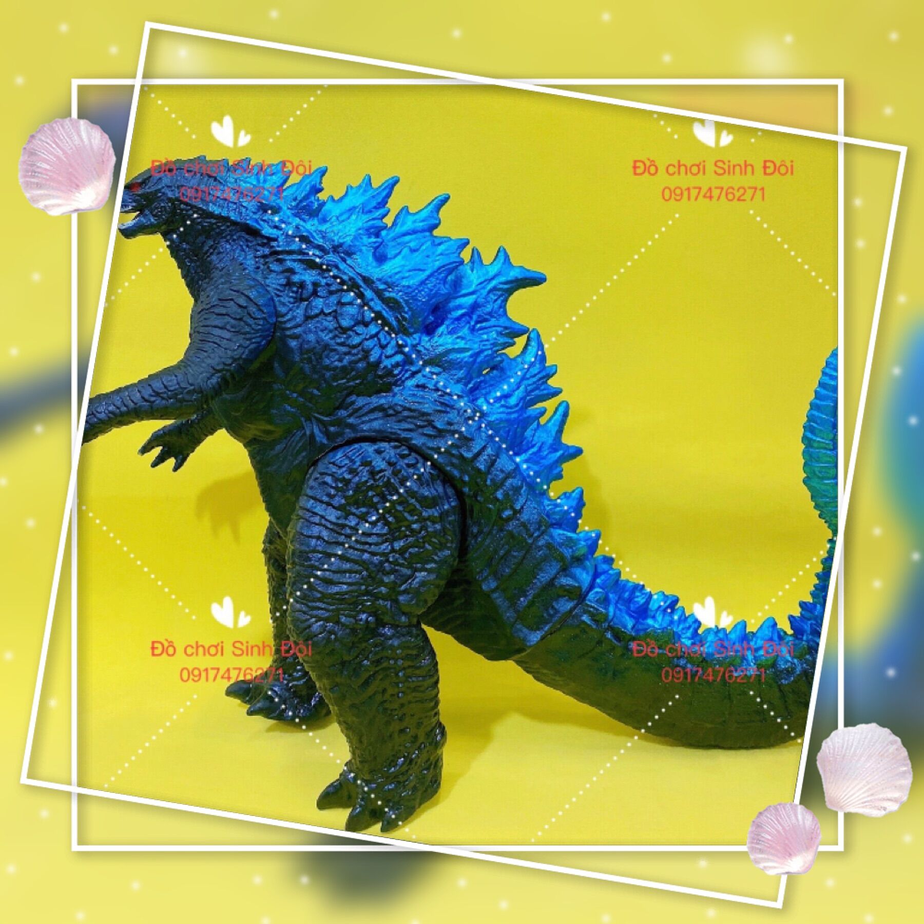 Mô hình khổng long cao 22cm - mô hình trưng bày