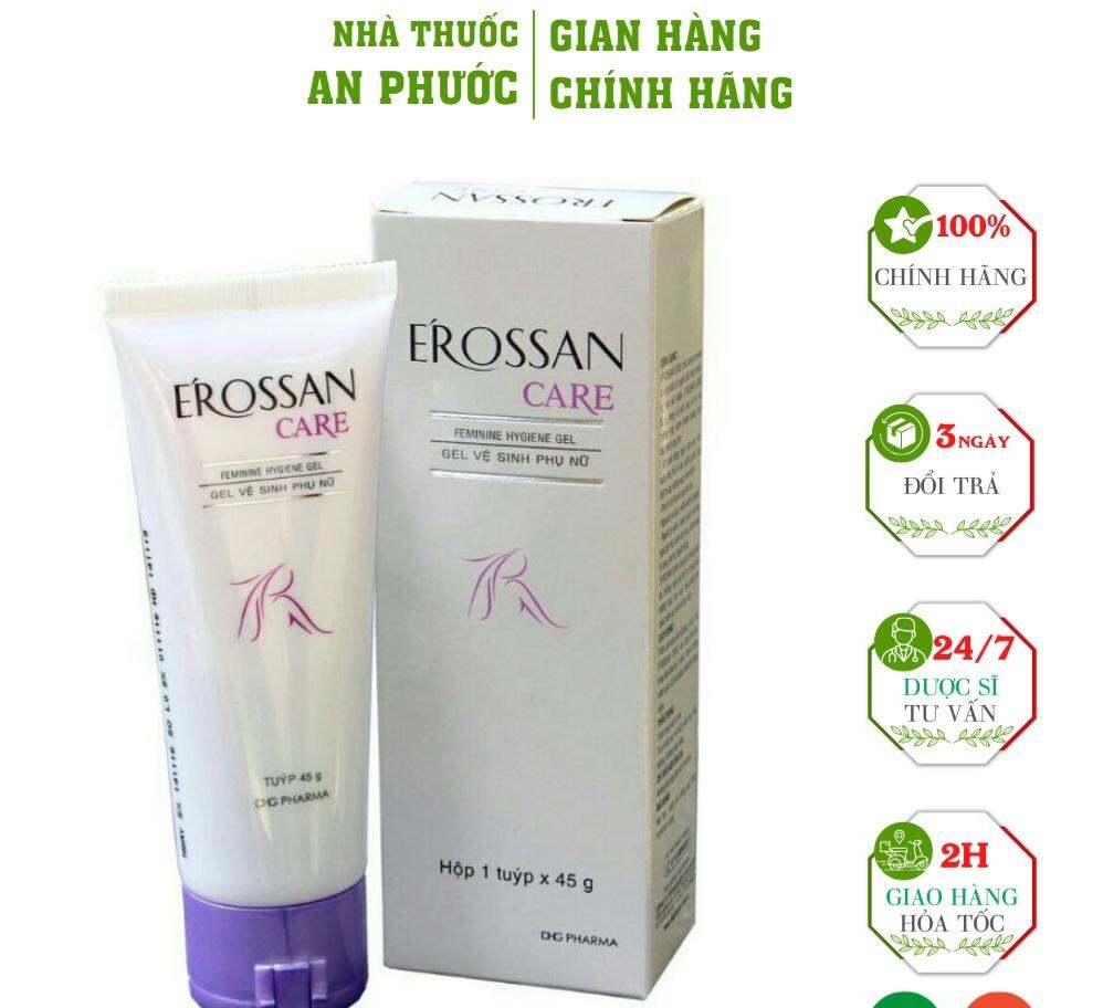 Dung dịch vệ sinh Erossan care DHG Tuýp 40g