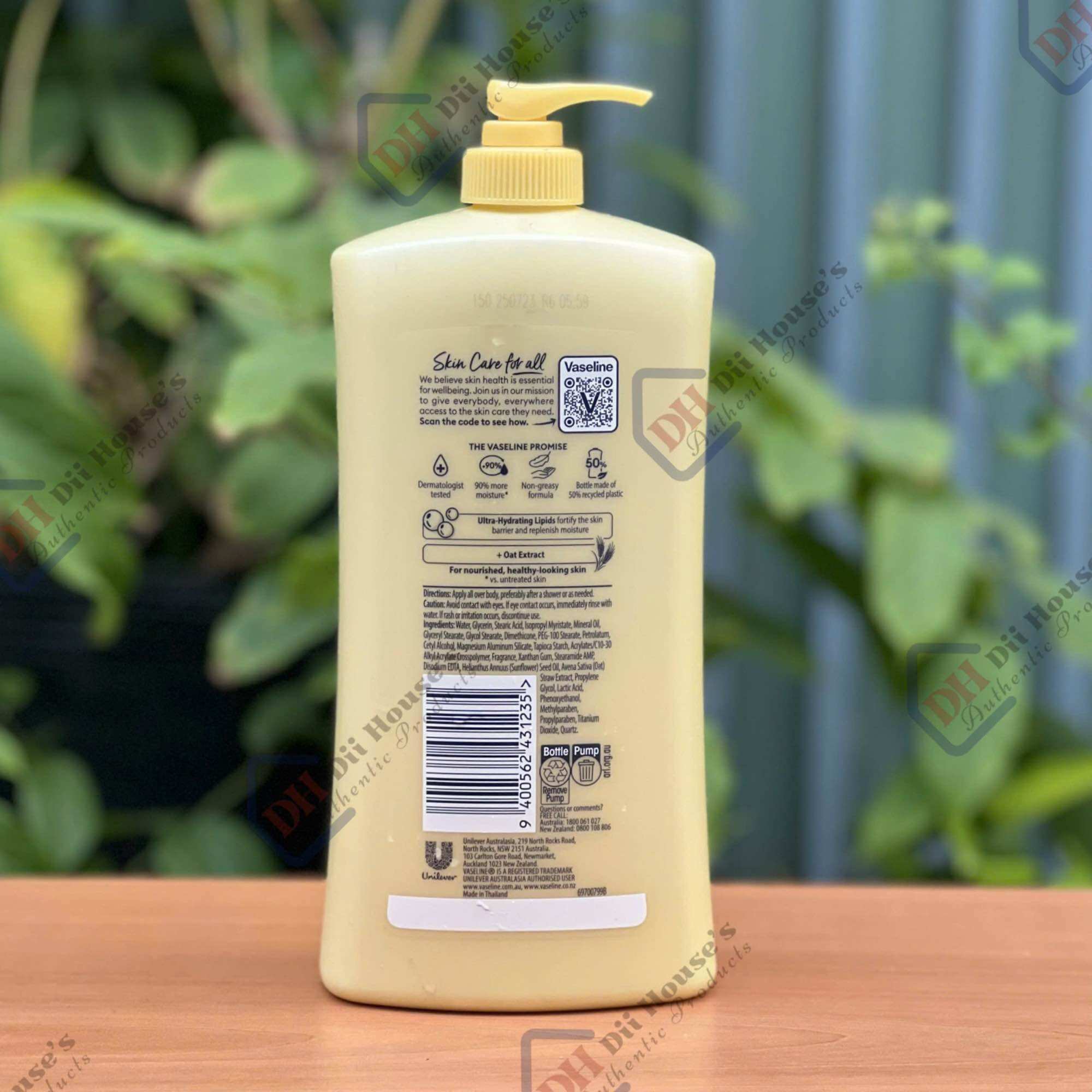 Sữa Dưỡng Thể Vaseline Intensive Care Deep Restore 750ml.
