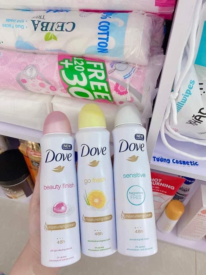 ☘️☘️🌸XỊT KHỬ MÙI DOVE (BẢN MỸ🇺🇸 150ml)🌷🌷☘️☘️