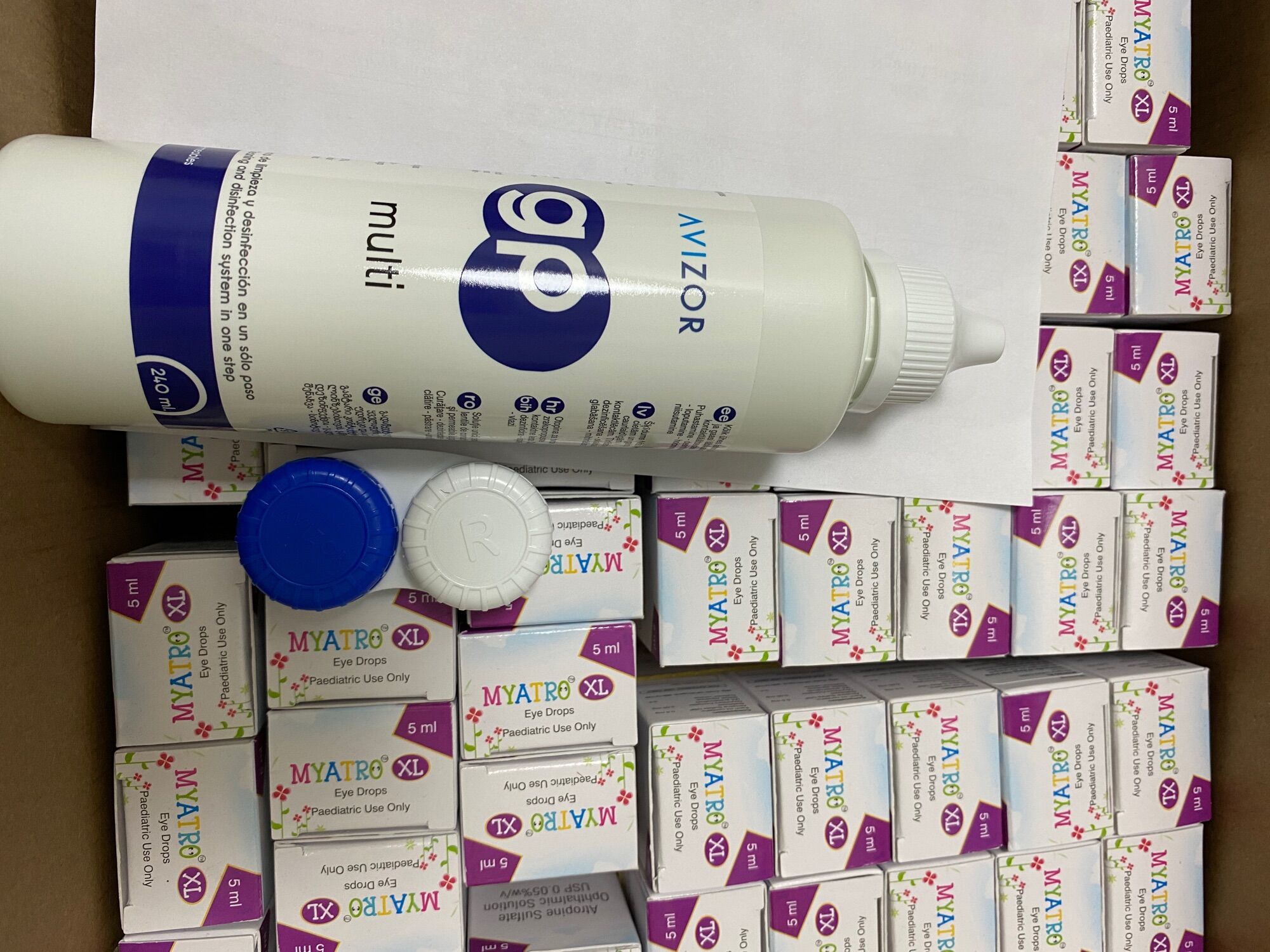 Nước ngâm rửa kính GP multi