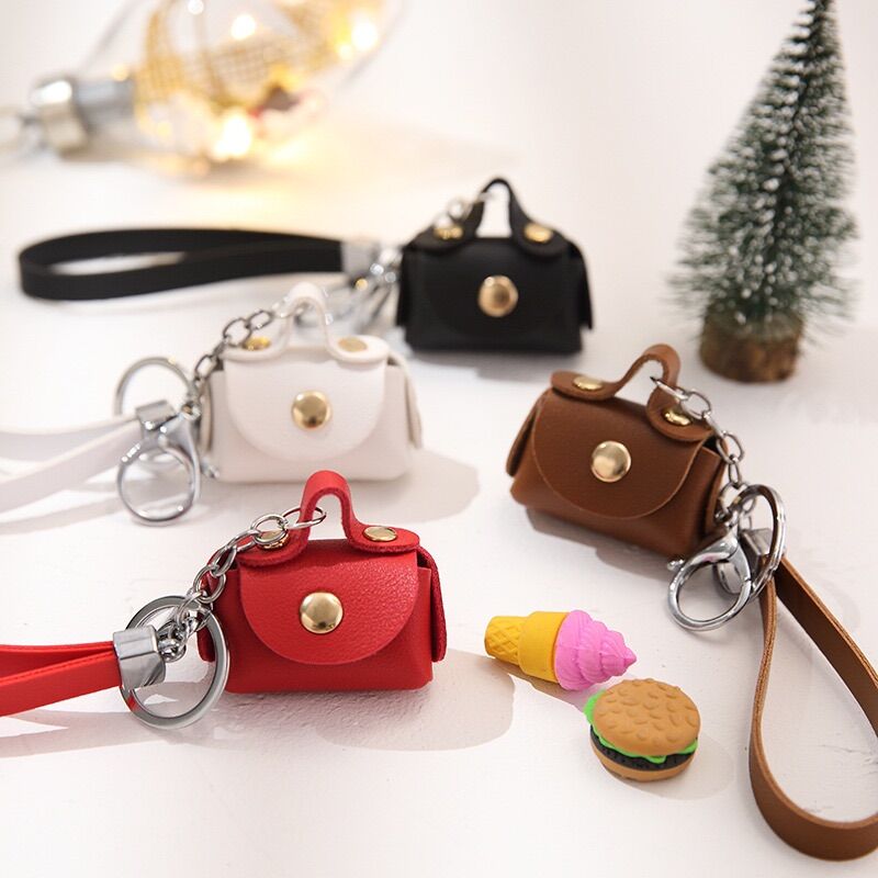 Móc Khoá Ví Mini, Móc Chìa Khoá Túi Đựng Nhỏ Nhắn Xinh Xắn