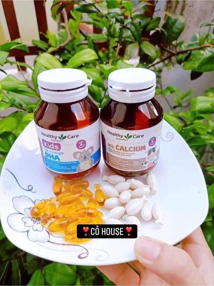 BỘ ĐÔI D.H.A VÀ CAN.XI HEALTHY  CA.RE ÚC